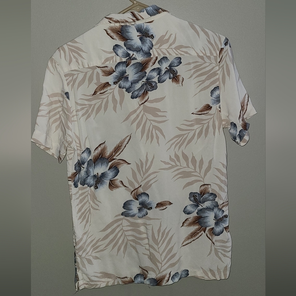 Denim &‎ Flower ladies shirt TROPICAL size M FLORAL BEACH TOP